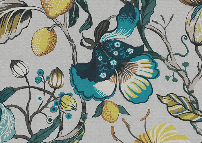 Morton, Teal - Roman Blind - Image 7